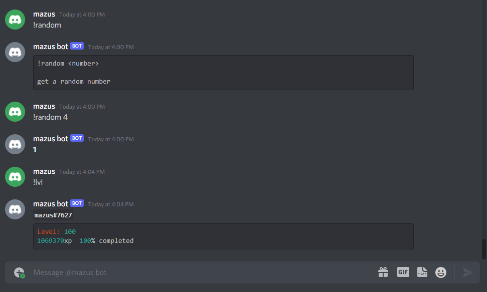 Discord Bot